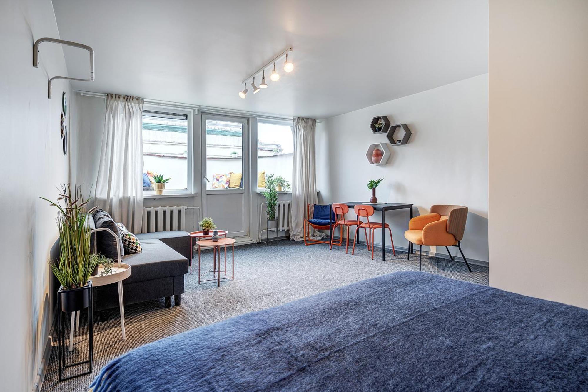 Funky Penthouse City Center Kaunas Rum bild
