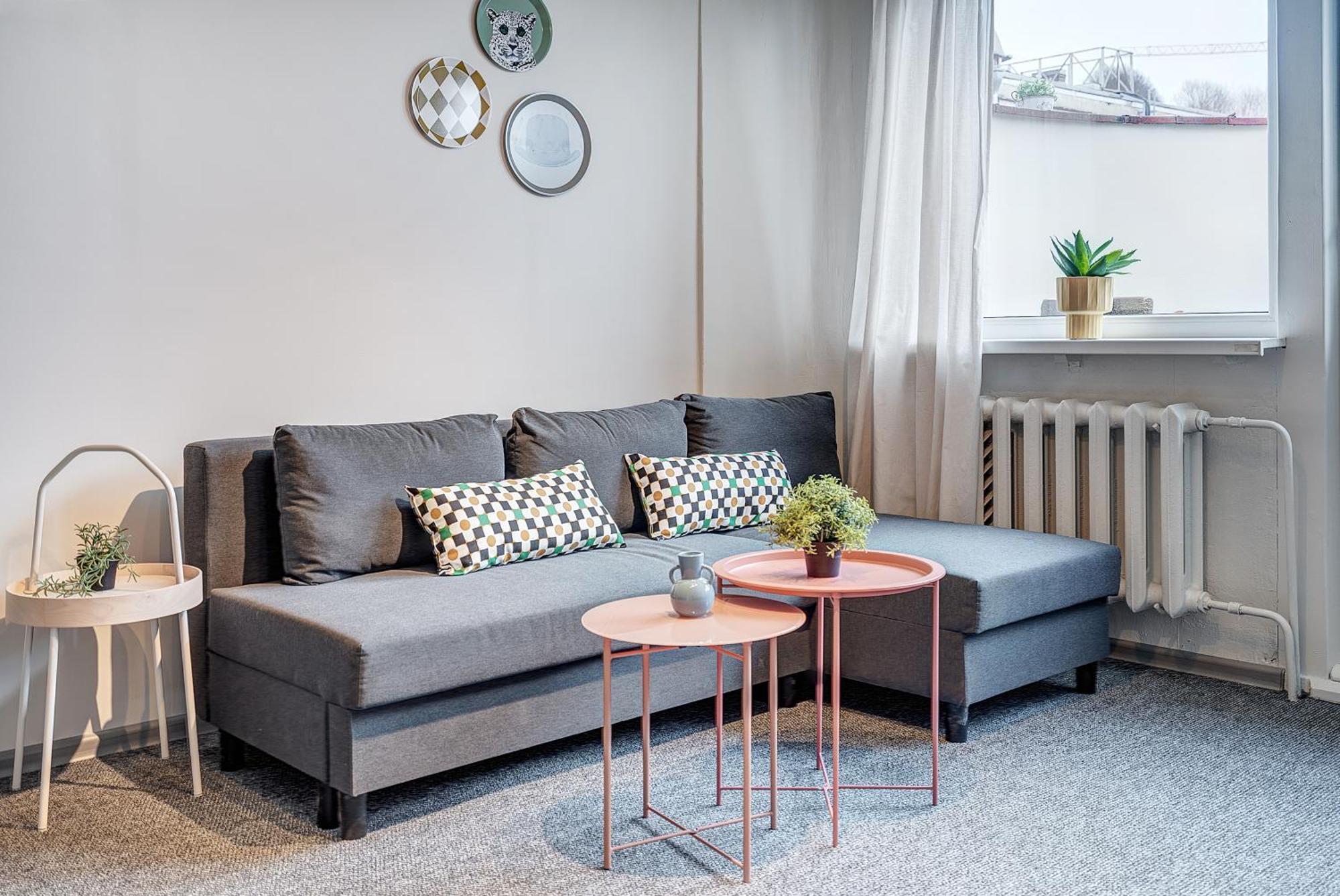 Funky Penthouse City Center Kaunas Rum bild