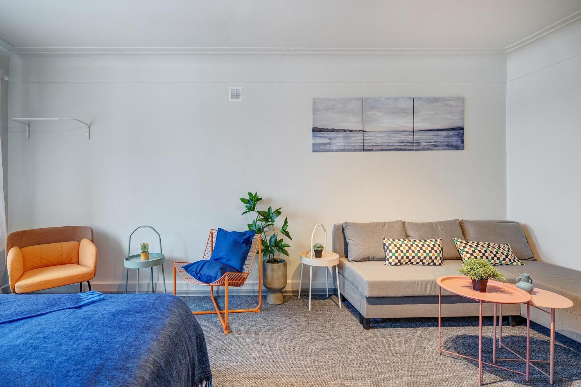 Funky Penthouse City Center Kaunas Rum bild