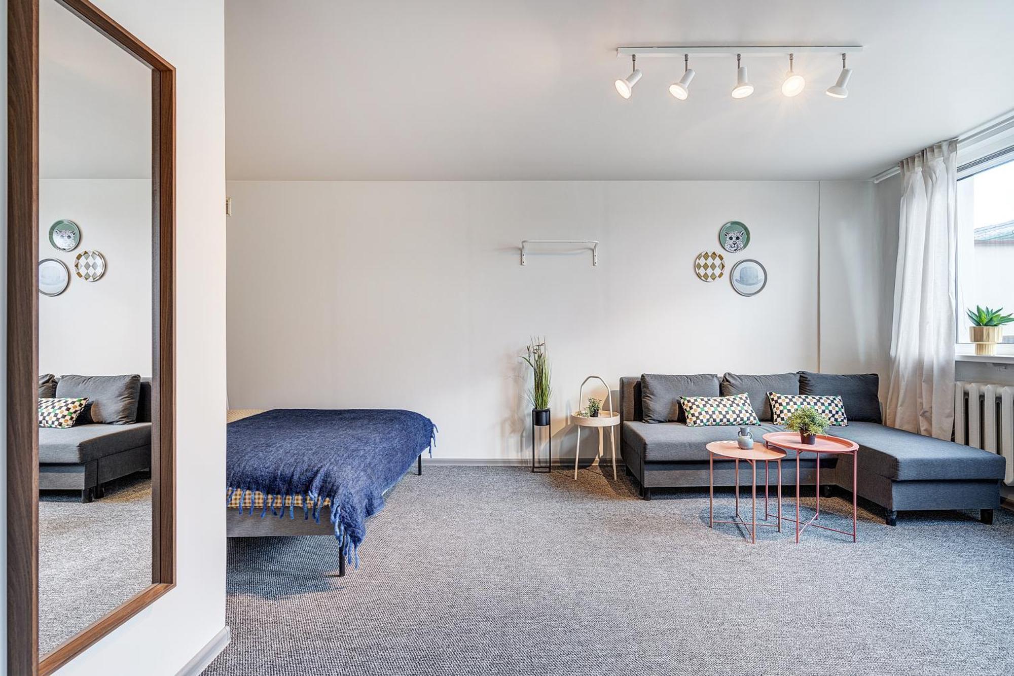 Funky Penthouse City Center Kaunas Rum bild