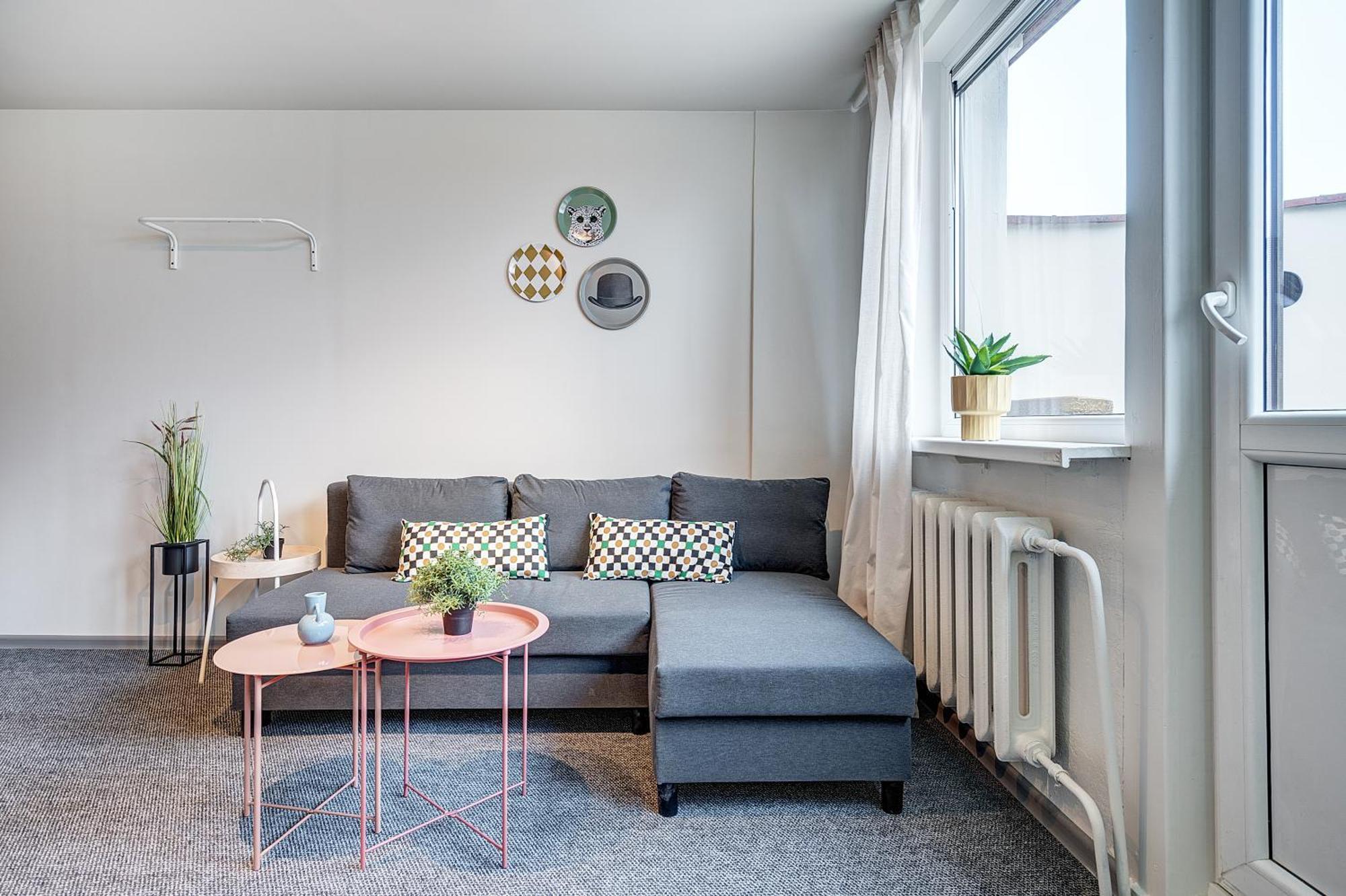 Funky Penthouse City Center Kaunas Rum bild