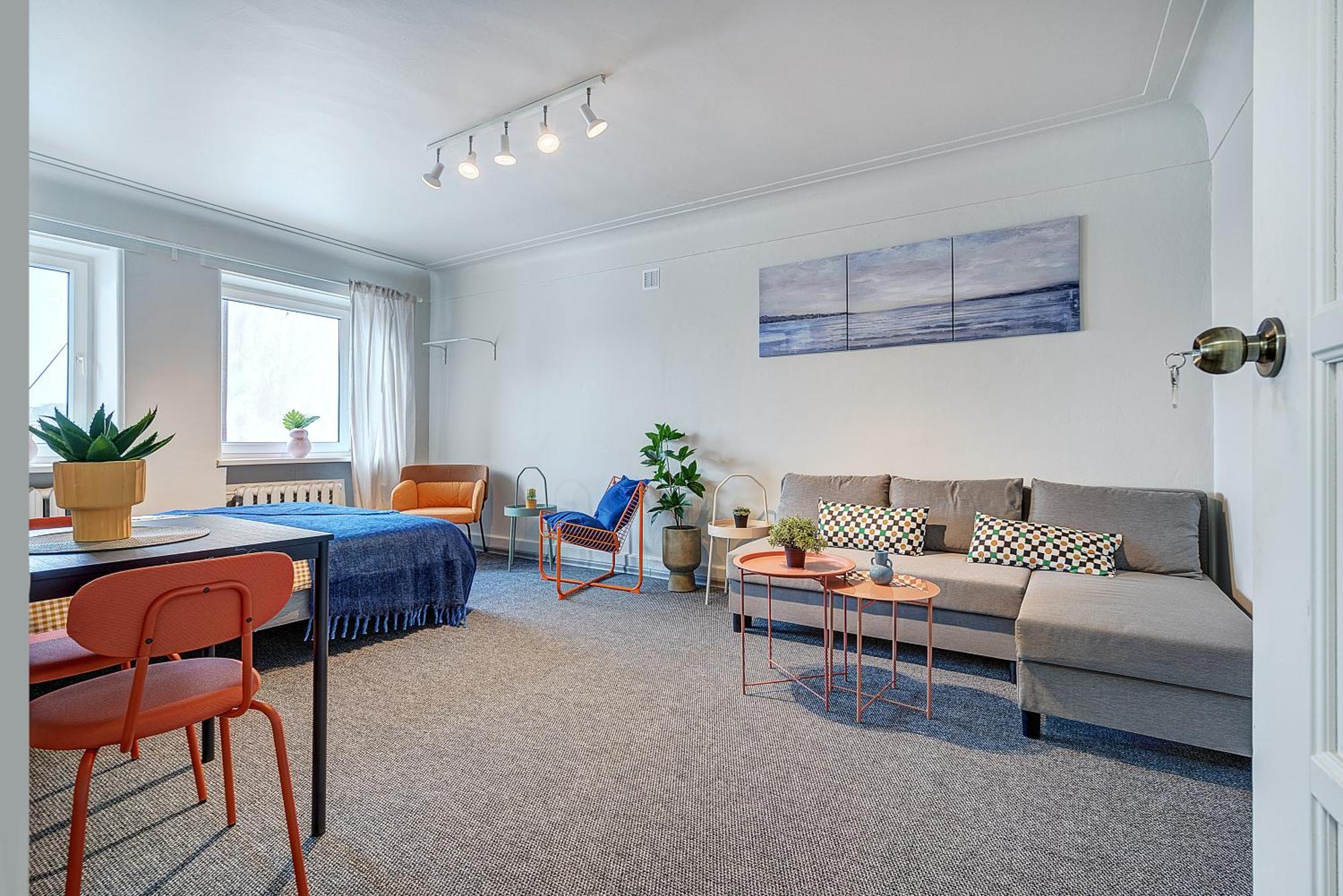 Funky Penthouse City Center Kaunas Rum bild
