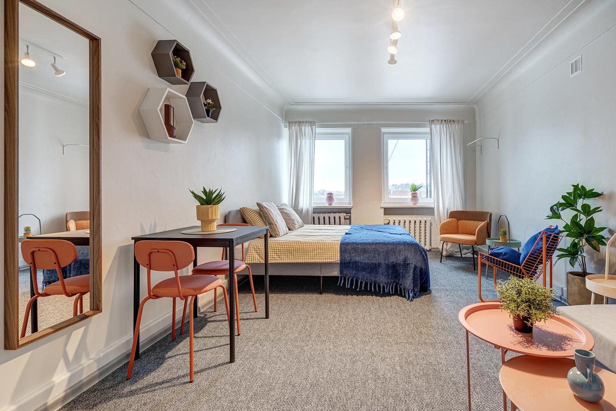 Funky Penthouse City Center Kaunas Rum bild