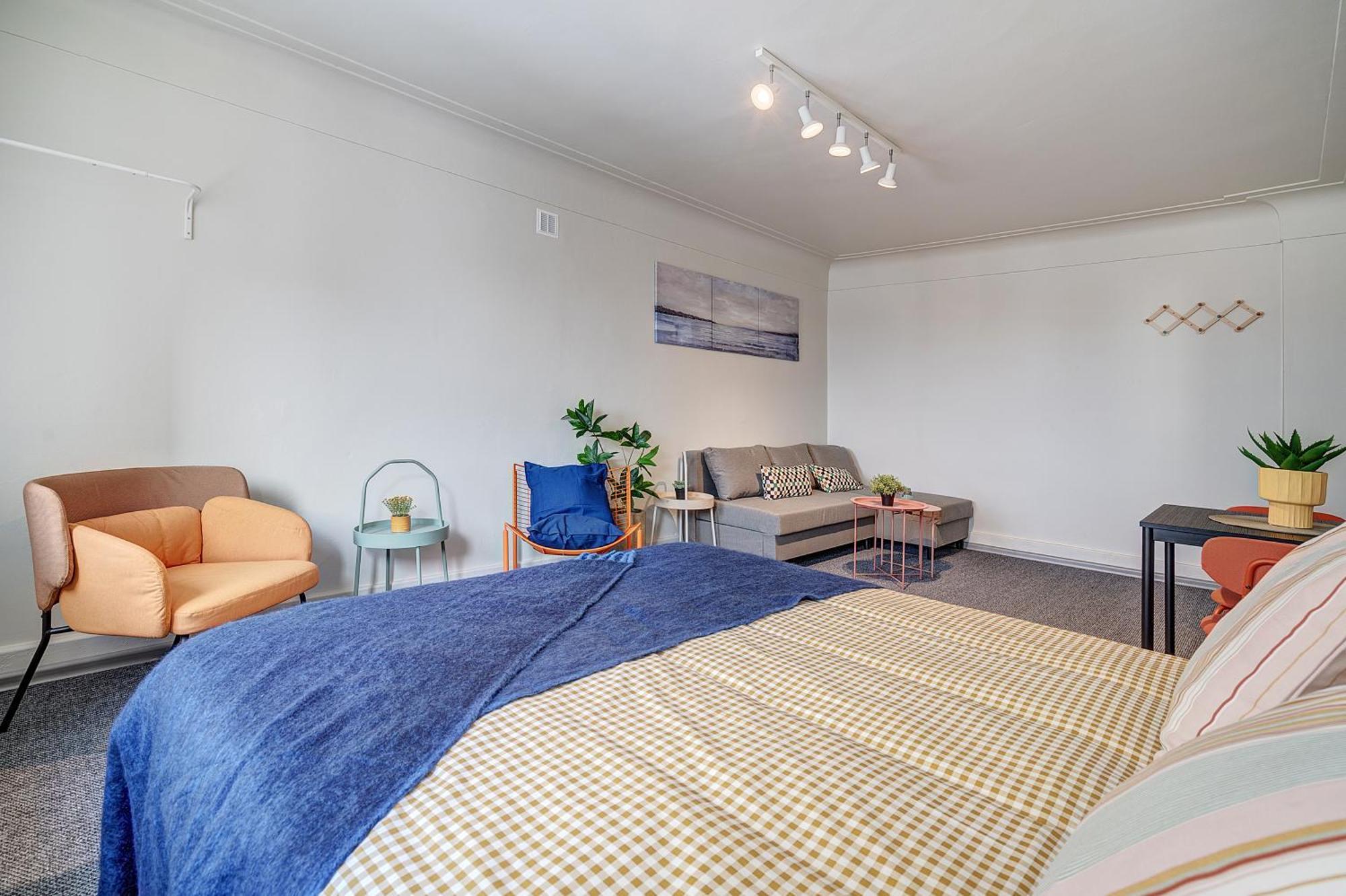 Funky Penthouse City Center Kaunas Rum bild